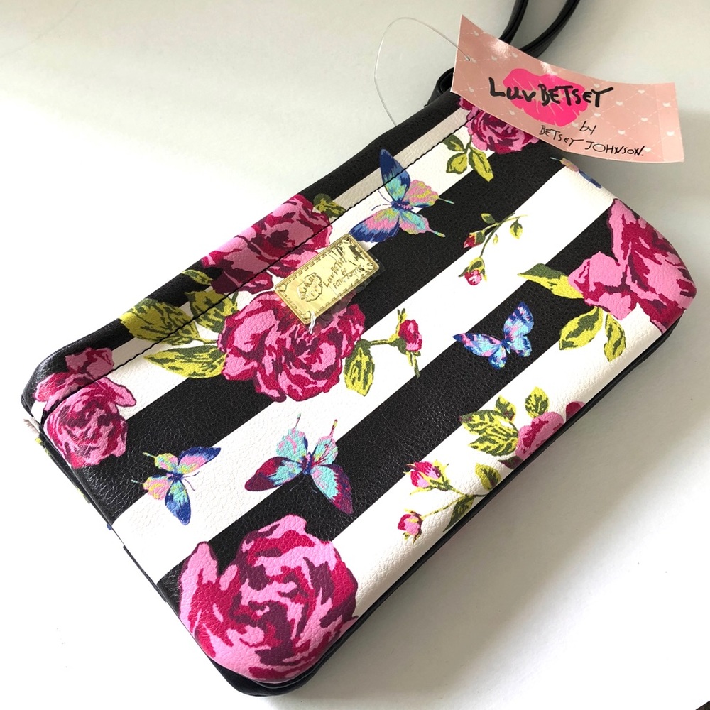 Floral Betsey Johnson Wristlet